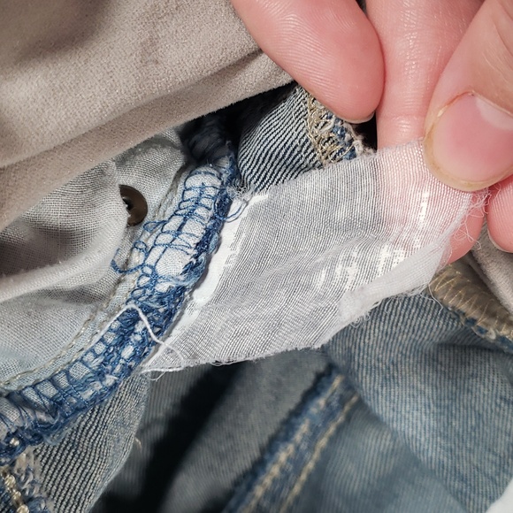 🧑🎄10/10🧑🎄🤰Indigo blue maternity pants🤰 - Picture 8 of 9